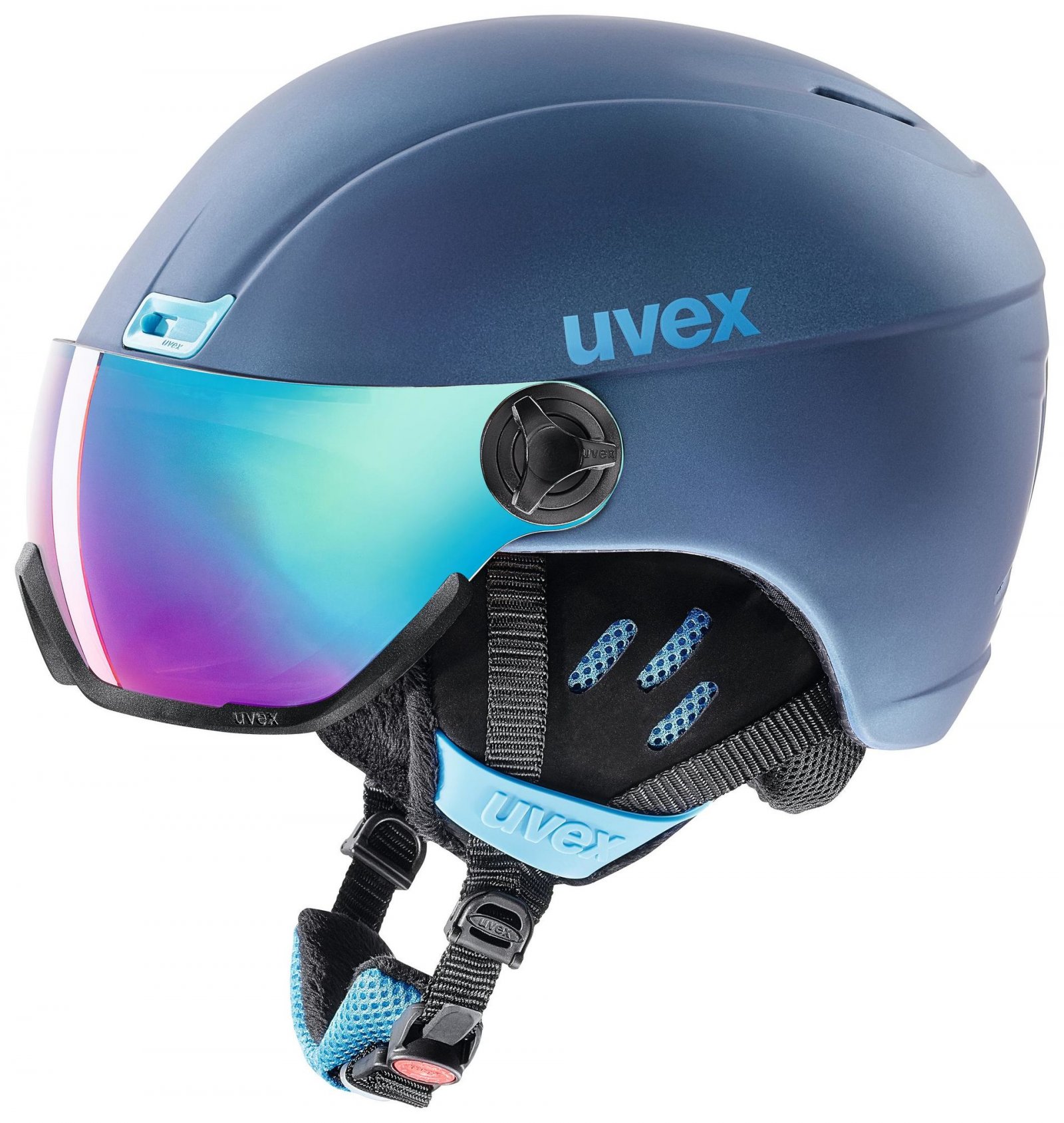 Lyžiarska prilba UVEX hlmt 400 visor style 20/21