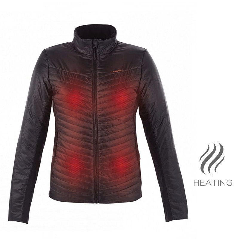 Therm-ic vyhrievaná bunda PowerJacket Speed Women Black