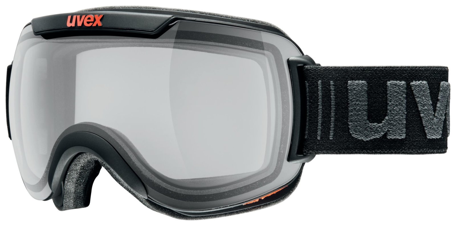 Lyžiarske okuliare UVEX downhill 2000 VPX black mat S2-4 19/20