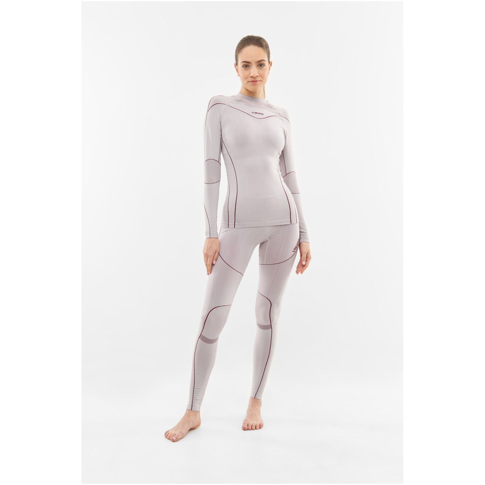 Dámske termoprádlo Viking SET Gaja Bamboo - Turtle Neck