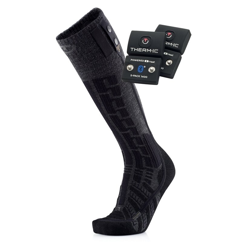 SET - Vyhrievané ponožky Therm-ic Ultra Warm Comfort Socks S.E.T. + batérie S-Pack 1400B
