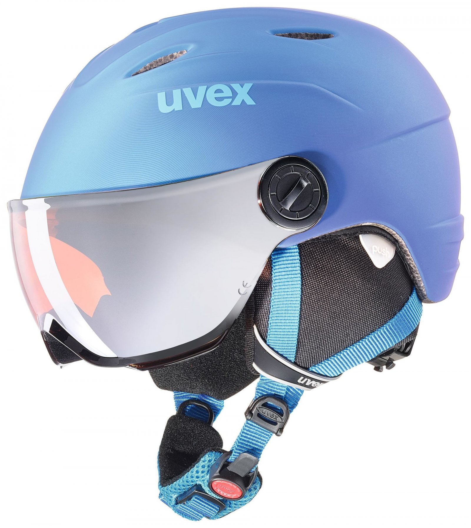 Detská lyžiarska prilba UVEX Junior Visor Pro 19/20 1