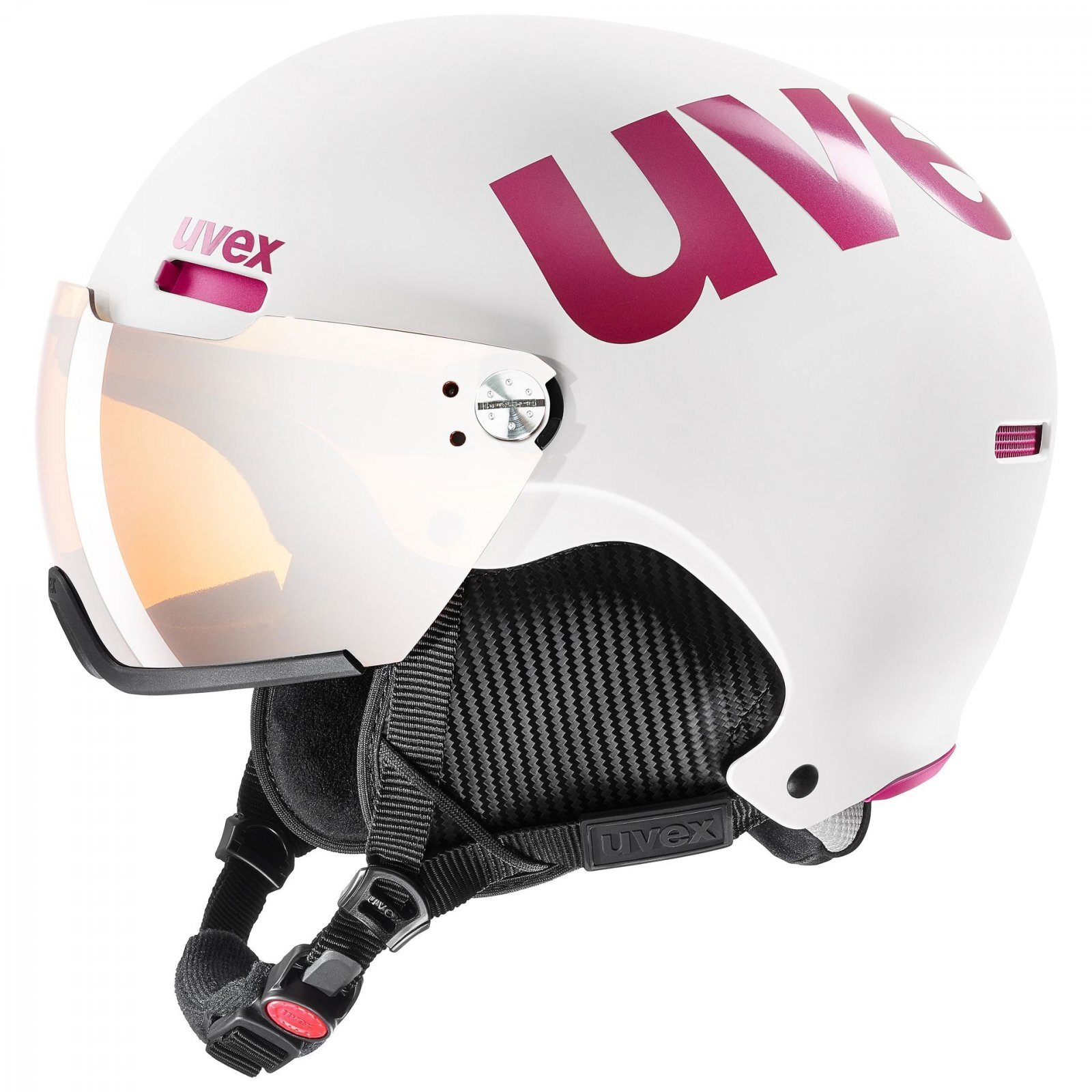 Lyžiarska prilba UVEX hlmt 500 visor 20/21