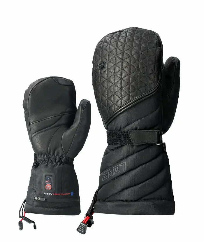 Dámske vyhrievané rukavice LENZ HEAT GLOVE FINGER CAP 6.0 MITTENS