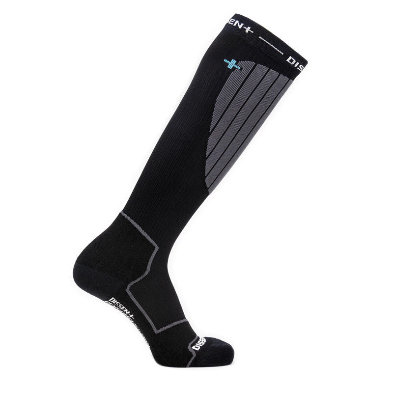 Kompresné lyžiarske ponožky Therm-ic GFX Compression Hybrid DLX-Wool