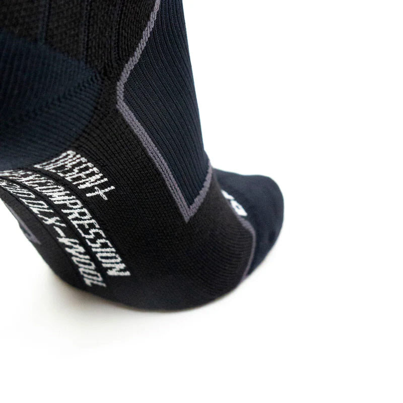 Kompresné lyžiarske ponožky Therm-ic GFX Compression Hybrid DLX-Wool