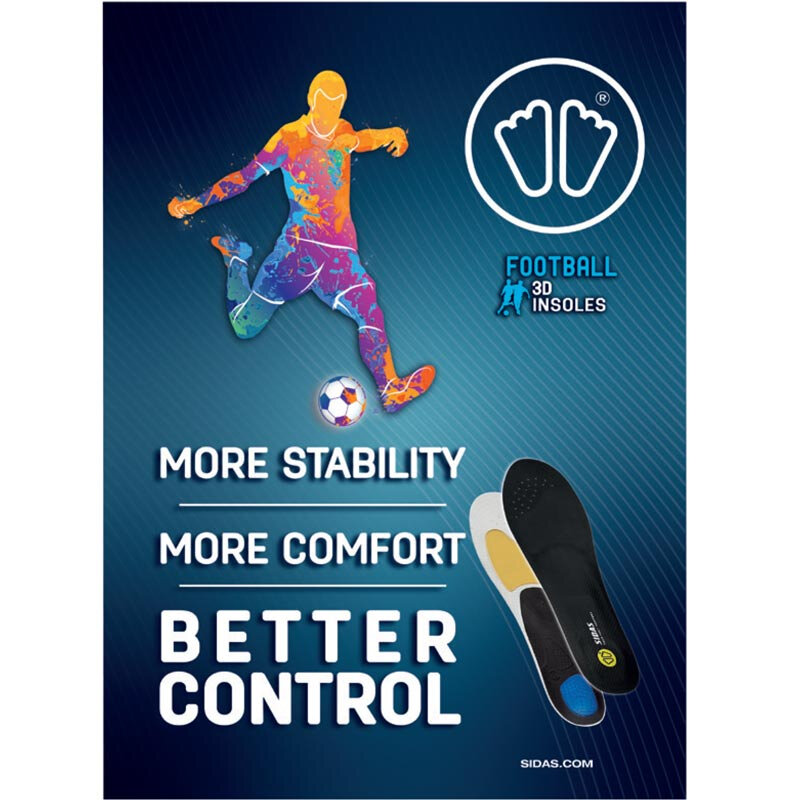 Futbalové vložky Sidas Football 3D